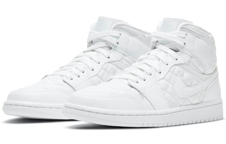Air Jordan 1 Mid Se ‘White Quilted’ Women’s