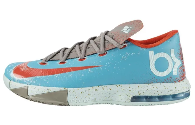 Nike KD 6 Maryland Blue Crab Maryland Cushioning Slip Resistant Abrasion Resistant