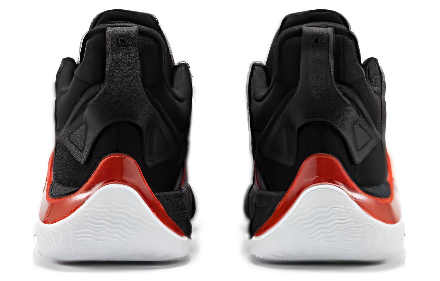 361° Abrasion Resistant Breathable Low top Basketball Shoes Men’s Black Red