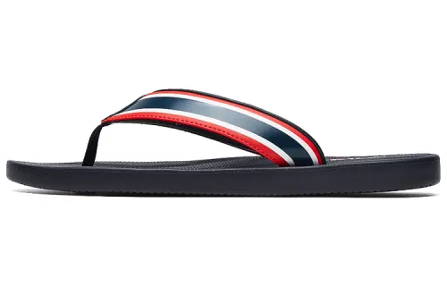 FILA Flip Flops Black Red White