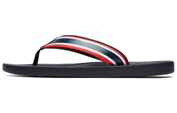 FILA Flip Flops Black Red White