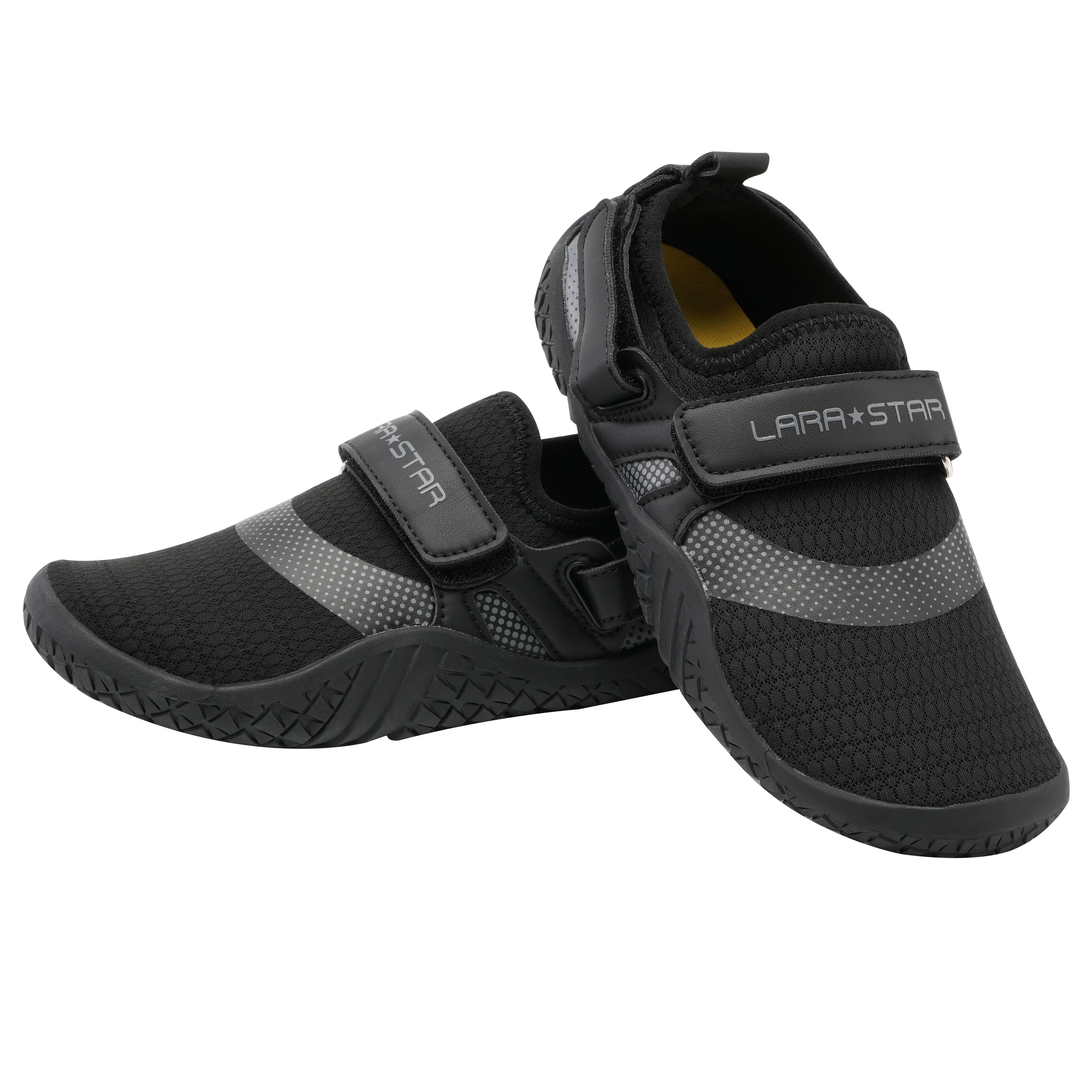 LARA STAR Slip Resistant, Abrasion Resistant, Breathable Low top Training Shoes Unisex