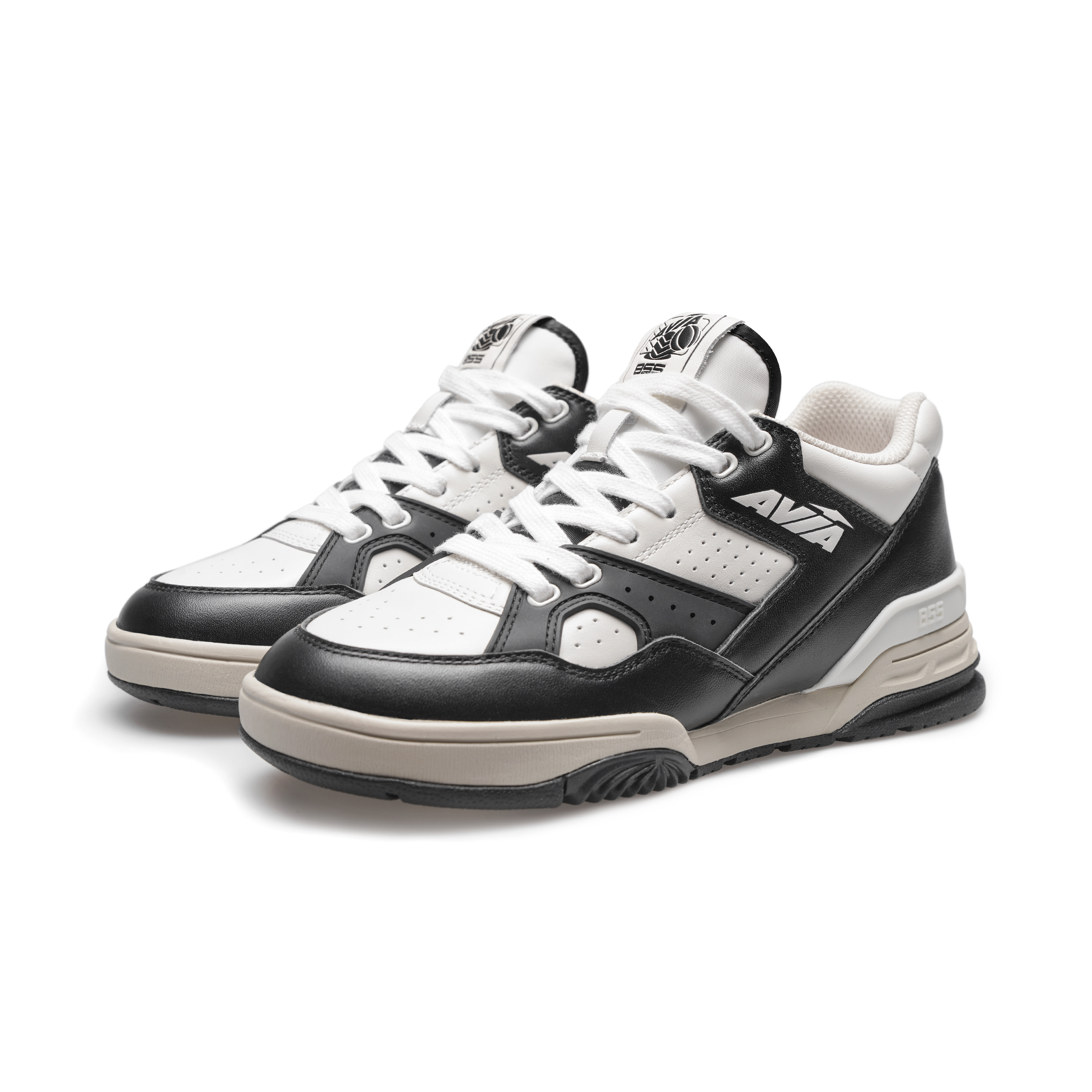 AVIA 855L Low top Vintage Basketball Shoes Women’s White Black
