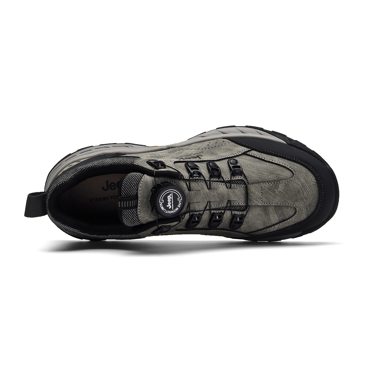Jeep Mountaineering & Hiking Shoes Men’s Low Top Gray/Khaki/White