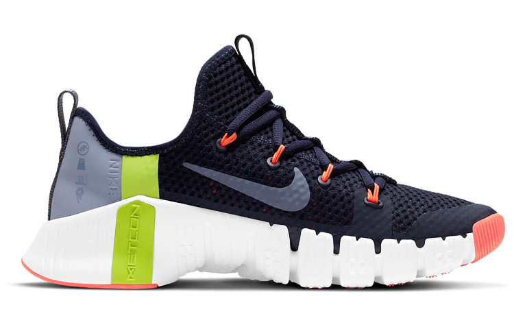 Кроссовки Nike Metcon 3 (синий / зеленый / серый) — Синий / зелёный / серый — фото 2