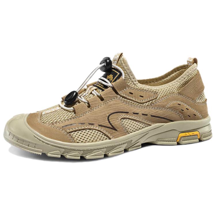 CAMEL Slip Resistant, Abrasion Resistant, Rebound Low top Hiking Shoes Men’s