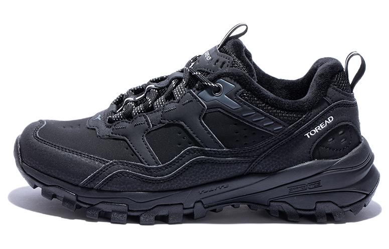 TOREAD Slip Resistant Abrasion Resistant Slip Resistant Abrasion Resistant Low top Outdoor Shoes Women’s Black Gray