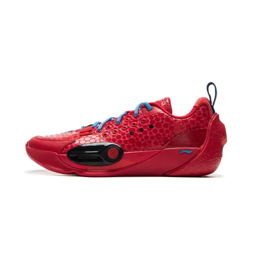 LiNing Li Ning City 13 Red Devil Ray Technology Temperature-resistant Start-up Burst Shock-absorbing Anti-slip Wear-resistant Breathable Support Light Rebound Low-top Basketball Shoes Men's Bright Neon