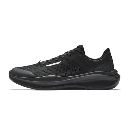 Anta Variety Training Collection Non slip Breathable And Wear resistant Low Top Training Shoes Men's Basic Black