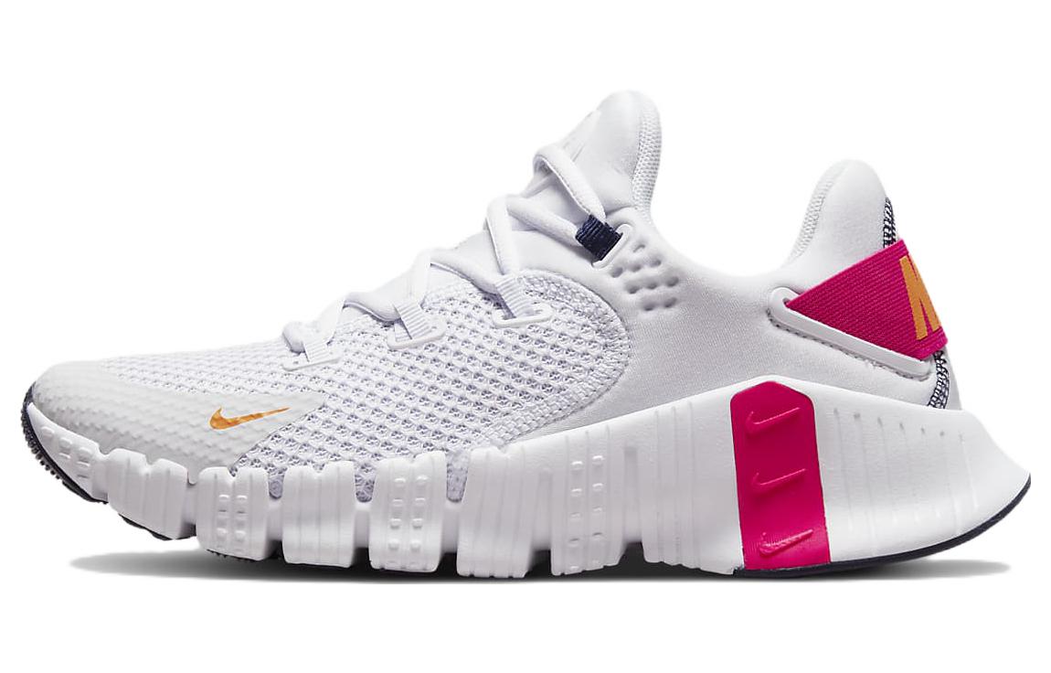 Nike Free Metcon 4 low-top training shoes for women white and red