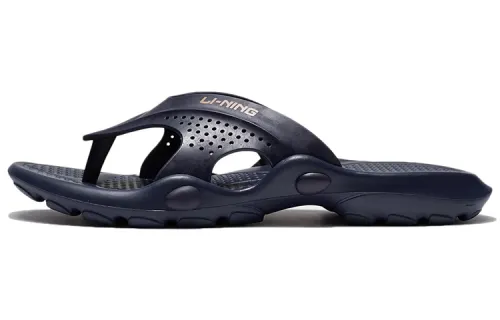Li Ning EVA Slide Slippers Men's Dark Shadow Blue