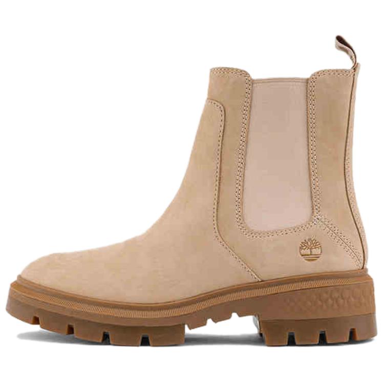 Женские ботинки Timberland Cortina Valley (бежевые)