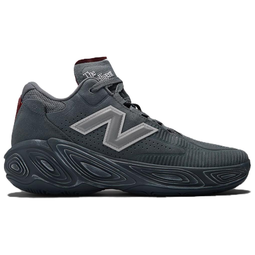 New Balance Fresh Foam BB Cushioning Mid top Basketball Shoes Unisex Gray