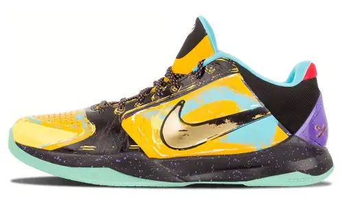 Nike Zoom Kobe 5 OG Prelude (Finals MVP) Kobe 5 low-top basketball shoes men's black and yellow
