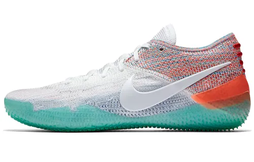 Nike Kobe AD Nxt 360 Kobe 12 round head lace, light shock absorption, low top basketball shoes, men's white and green