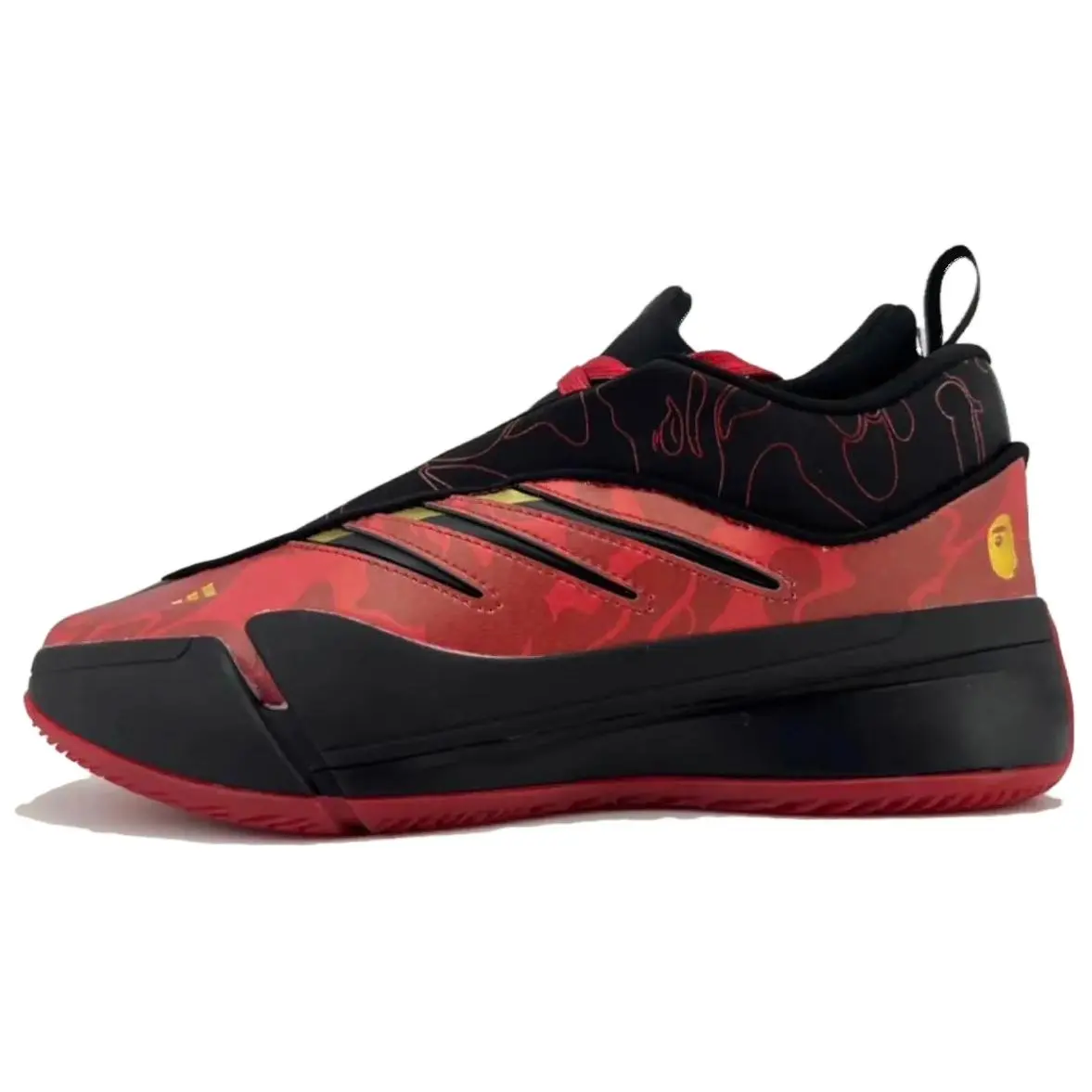 Dame 9 Bape x Dame 9 Adidas 'Black Scarlet'