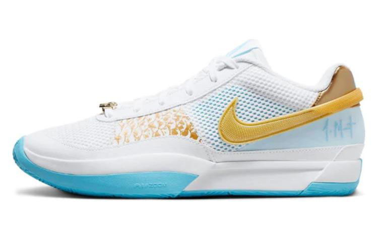 Nike Ja 1 Morant generation EP low-top basketball shoes for men and women, blue, domestic version