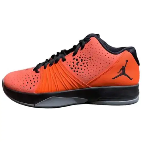 Jordan Slip Resistant Abrasion Resistant Low top Basketball Shoes Men's Red