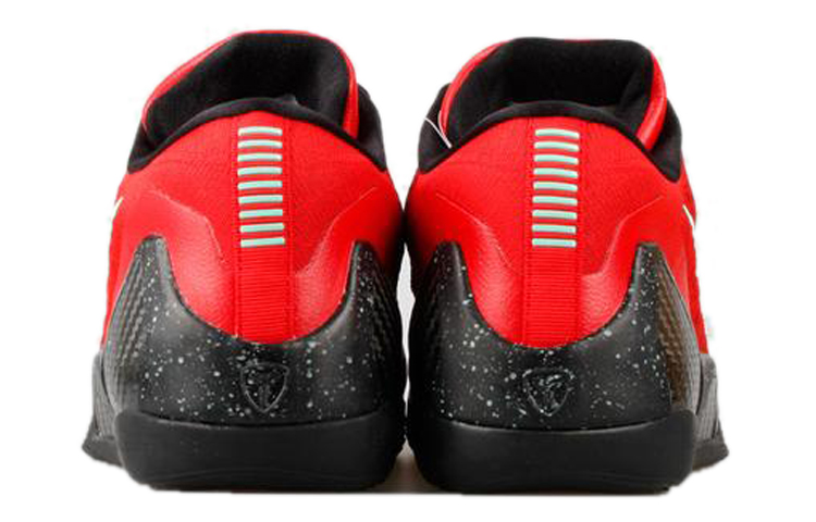Мужские кроссовки Nike Kobe 9 (черно-красные) — Чёрный / красный — фото 4