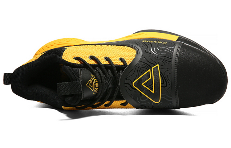 PEAK Textile, Synthetic Leather, TPU Slip Resistant, Abrasion Resistant, Rebound Cushioning, Coverage, Support Mid top