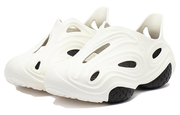 361° N40 Clog Sandal Unisex White Black