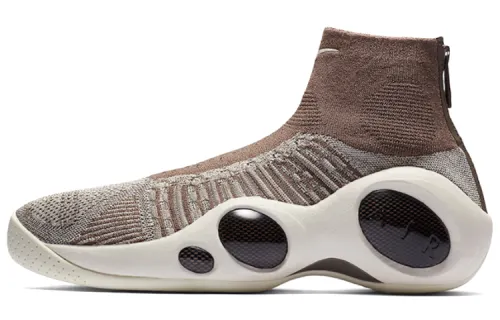 Nike Air Flight Bonafide Dark Mushroom woven non-slip lightweight high-top basketball shoes men's brown