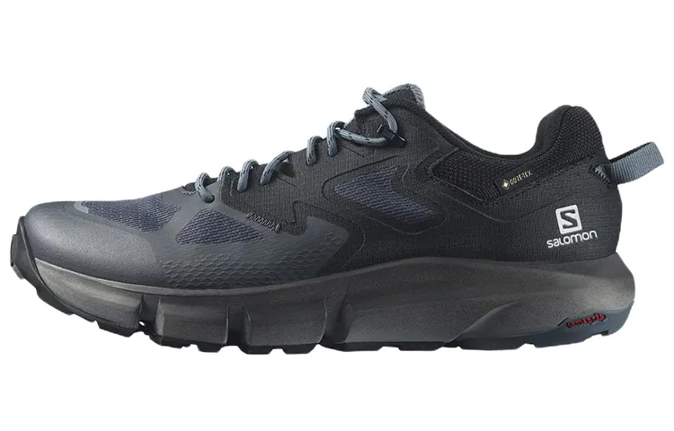 SALOMON Predict Hike Gore Te Abrasion Resistant Low top Outdoor Hiking Shoes Men's Black