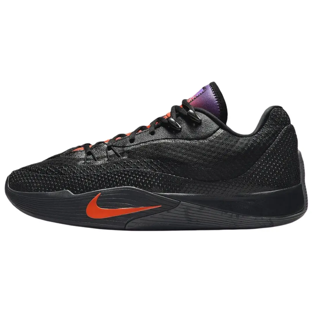 Nike S.T. Flare Comfortable And Lightweight Abrasion Resistant Low top Basketball Shoes Unisex Black