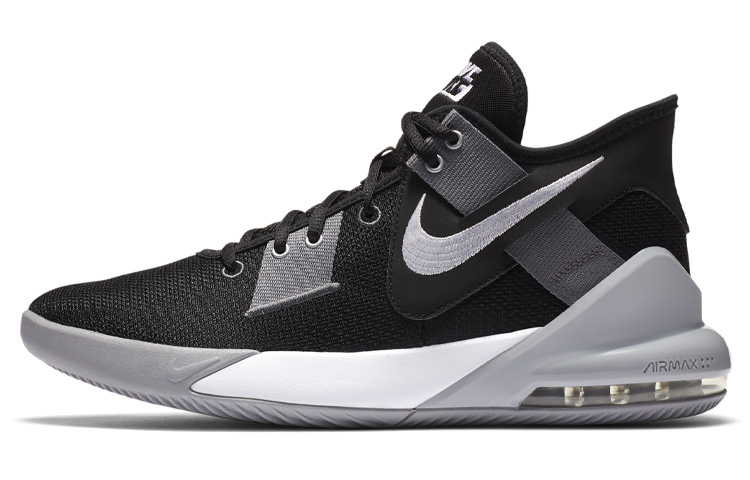 Мужские кроссовки Nike Air Max Impact 2 (черно-серые) — Чёрный / серый — фото 1
