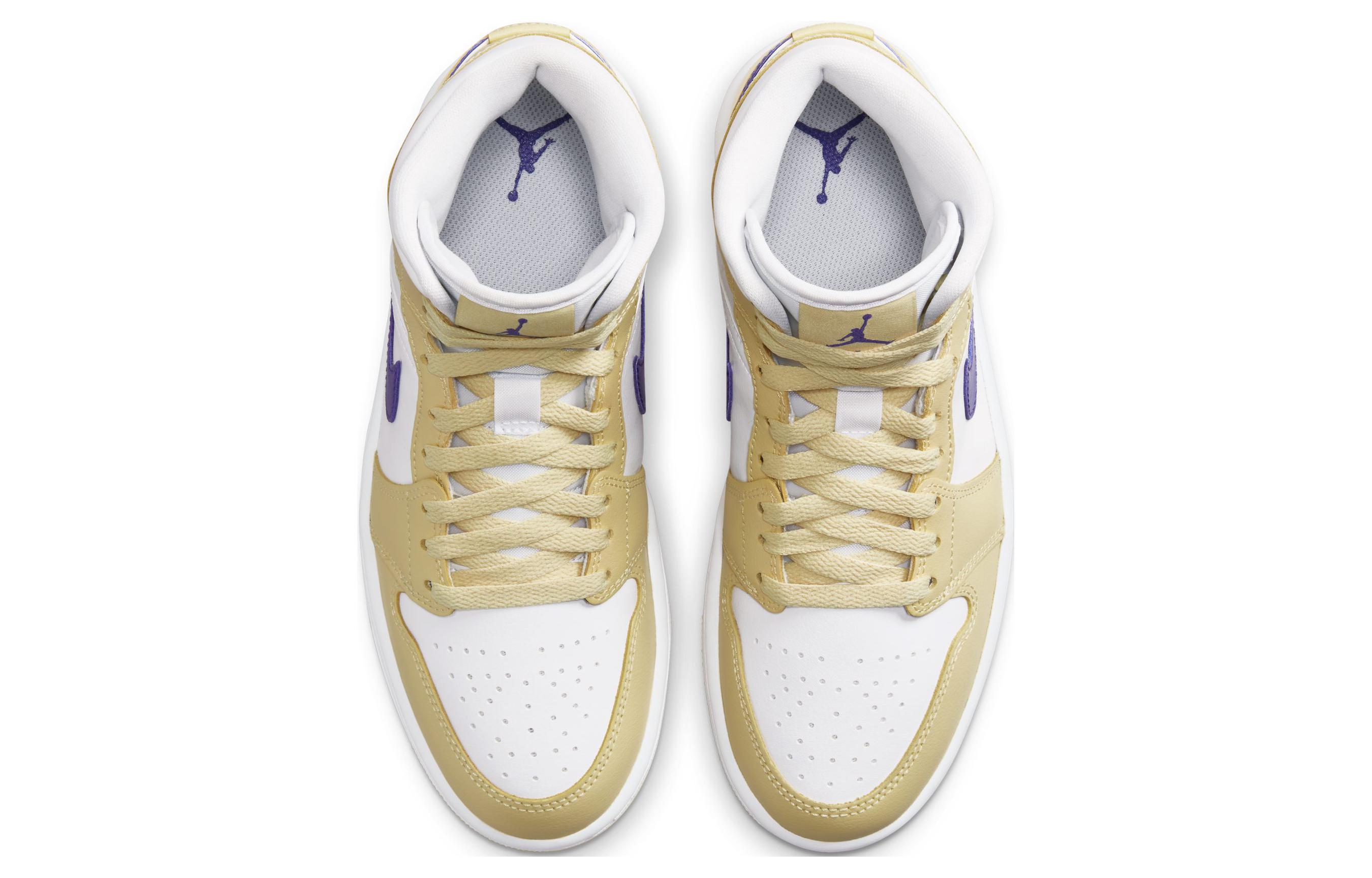 Jordan 1 Mid Lemon Wash Lapis Women’s