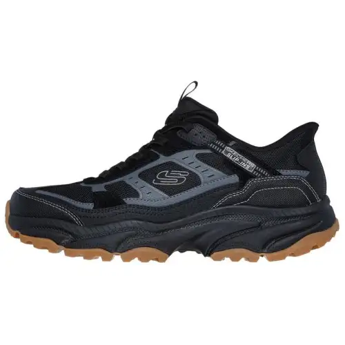 Skechers Slip Ins Low top Mountaineering Shoes Men's Black