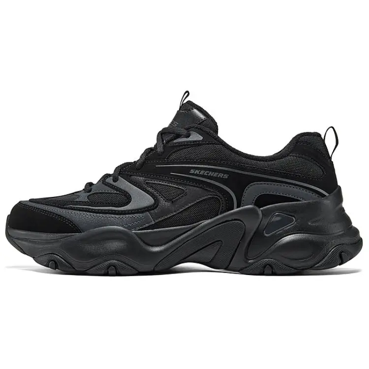 Skechers D'LITES 5.0 Cushioning Abrasion Resistant Support Lightweight Height Increasing Low top Chunky Sneakers Men's
