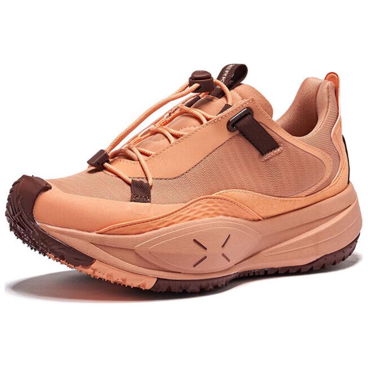 Erke Mountain View V2 Rebound Low top Hiking Shoes Women’s Coral Orange Dan Orange