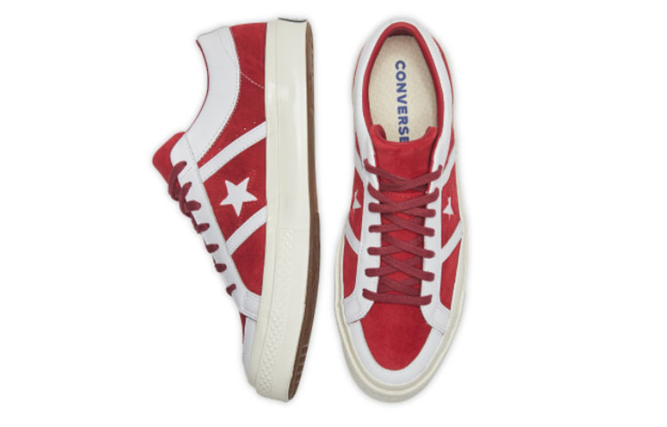 Кеды Converse One Star (бело-красные) — фото 4