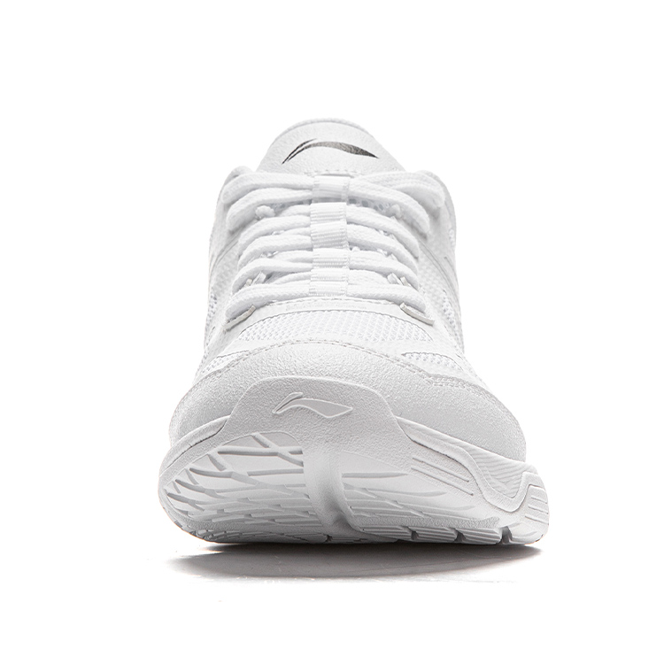 Li Ning Abrasion Resistant Breathable Low top Training Shoes Men’s Standard White