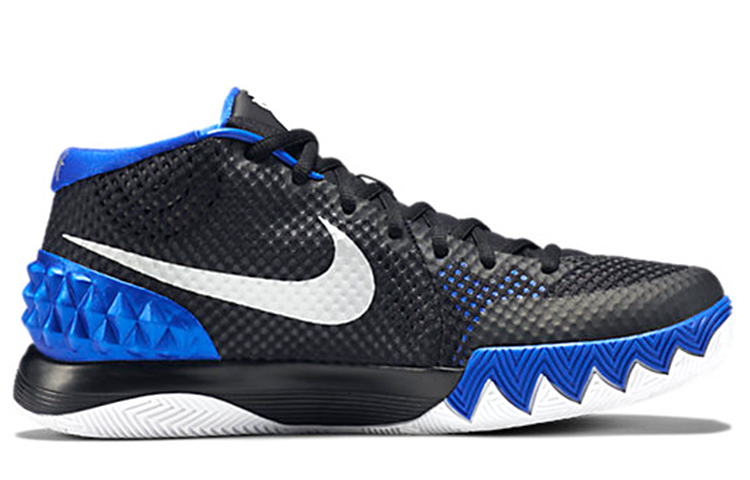Мужские кроссовки Nike Kyrie 1 (сине-черный) — Синий / чёрный — фото 2