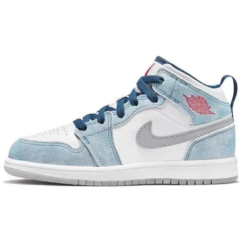 Air Jordan 1 Mid Se 'French Blue' Ps