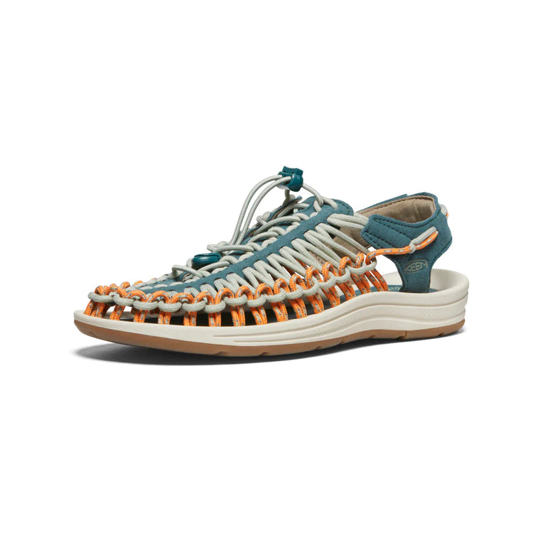Keen Uneek River Trekking Shoes Women's Green Orange