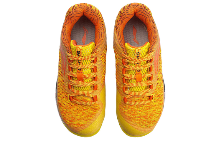 Li Ning Pioneers Fabric Cushioning Rebound Low top Badminton Shoes Women’s Lemon