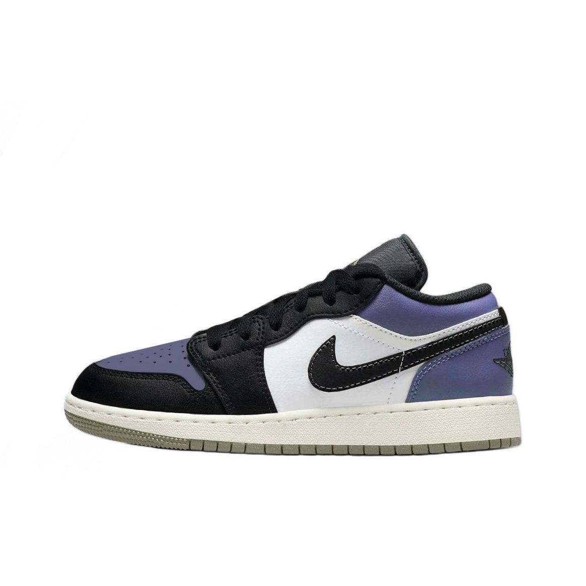 Jordan Air Jordan 1 Mini Barb 5 Leather Abrasion Resistant Abrasion Resistant Low top Vintage Basketball Shoes Unisex