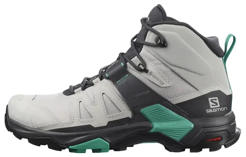 SALOMON X Ultra 4 Mountaineering & Hiking Shoes Women's Mid Top Gray/Black