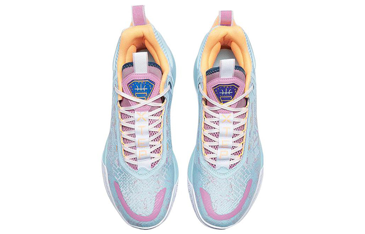 XTEP Levitation 6 Textile, Synthetic Leather Slip Resistant And Abrasion Resistant Coverage Mid top Basketball Shoes