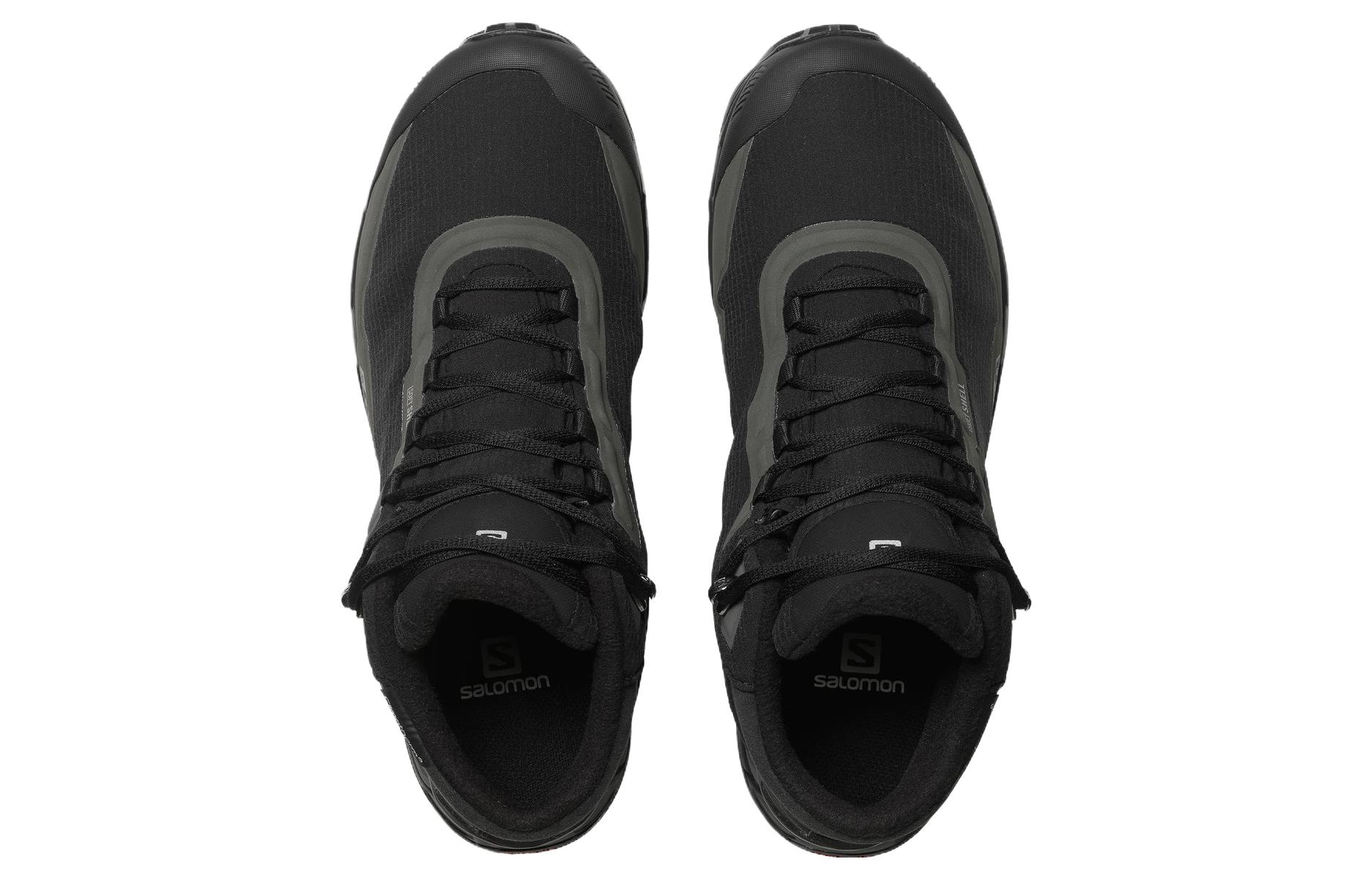 SALOMON Wear resistant And Lightweight High top Outdoor Shoes Unisex Black