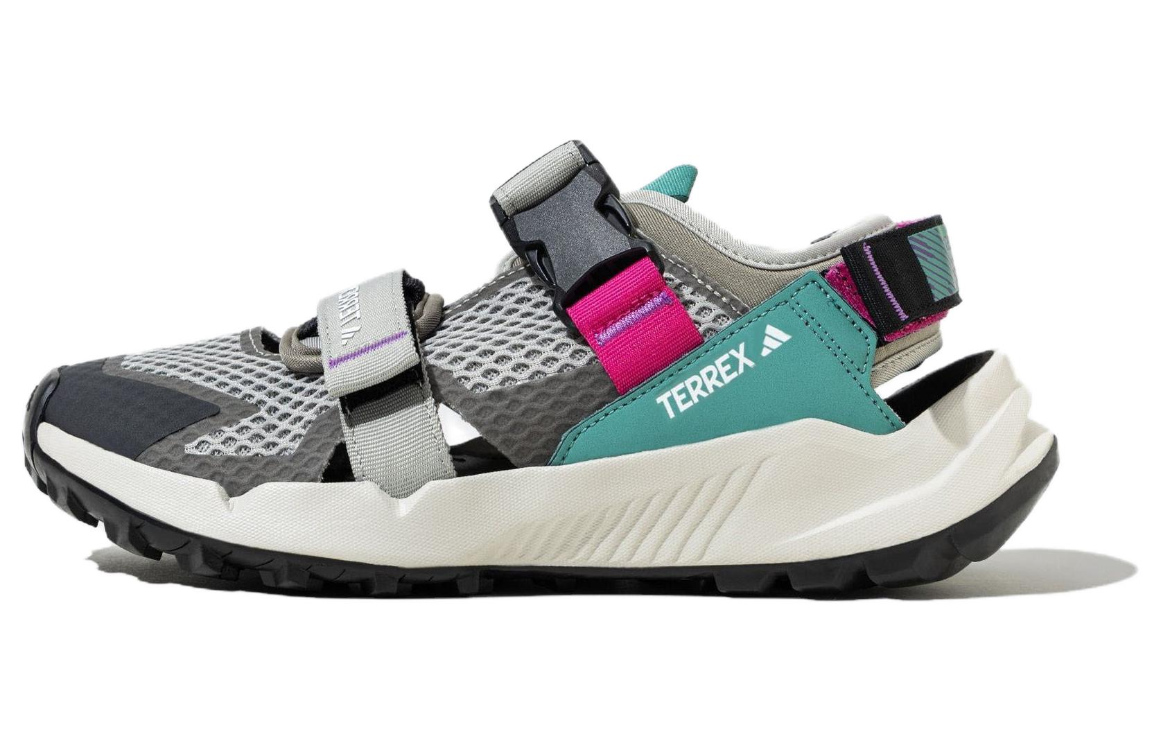 Adidas Terrex Hydroterra Breathable River Trekking Shoes Unisex Gray Blue