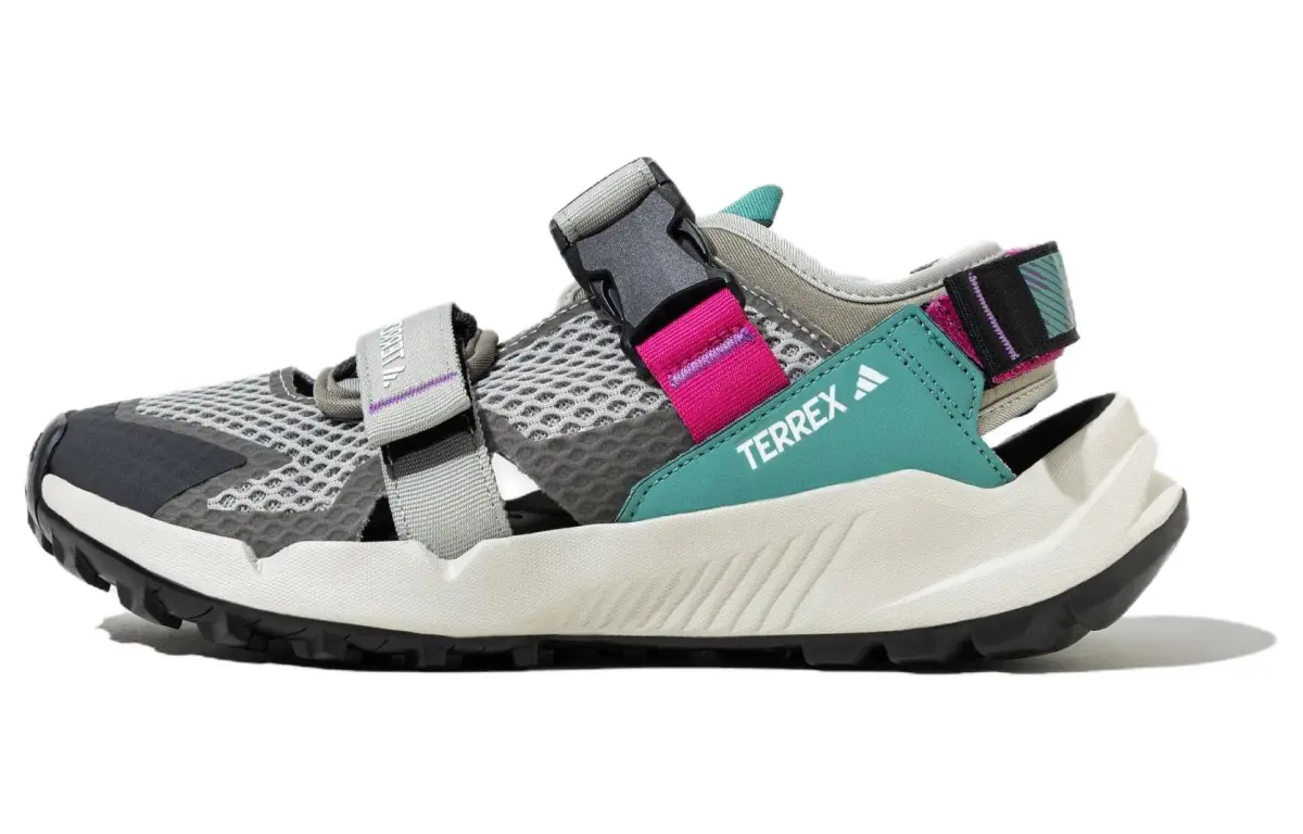 Adidas Terrex Hydroterra Breathable River Trekking Shoes Unisex Gray Blue