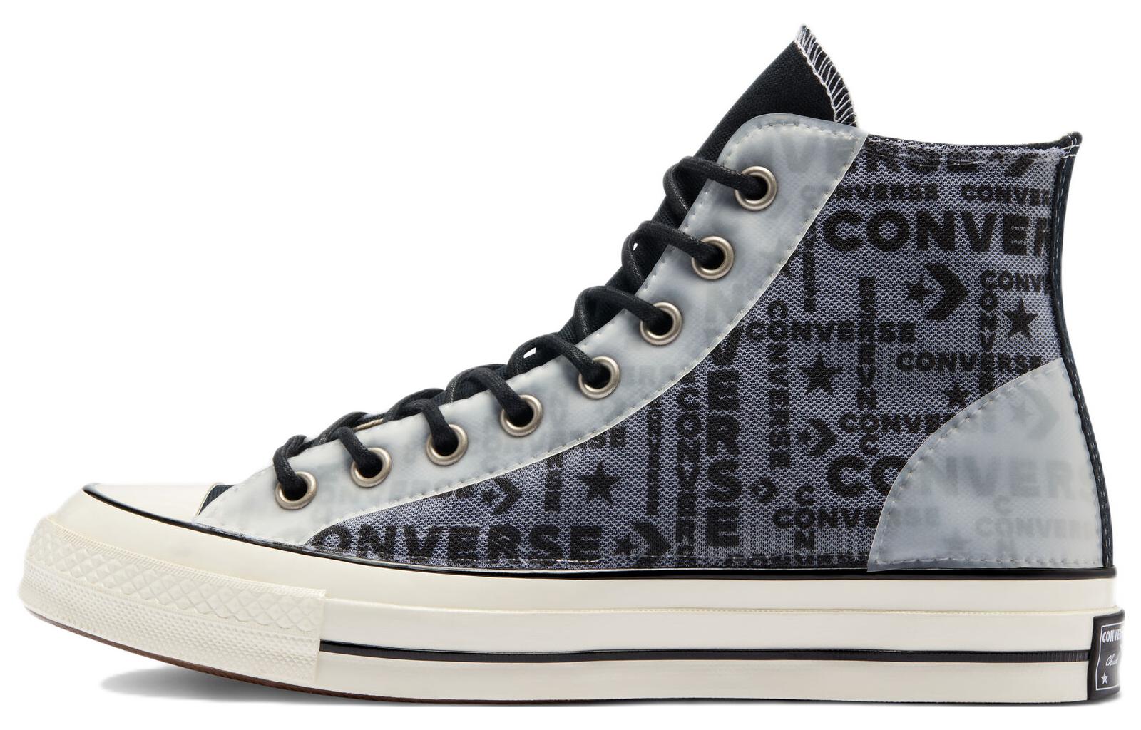 Converse 1970s Canvas Shoes Unisex High Top Gray/White/Black