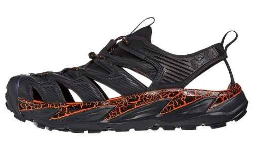 HOKA ONE ONE Hopara series Hopara outdoor hiking wear-resistant river sandals men and women same style black orange