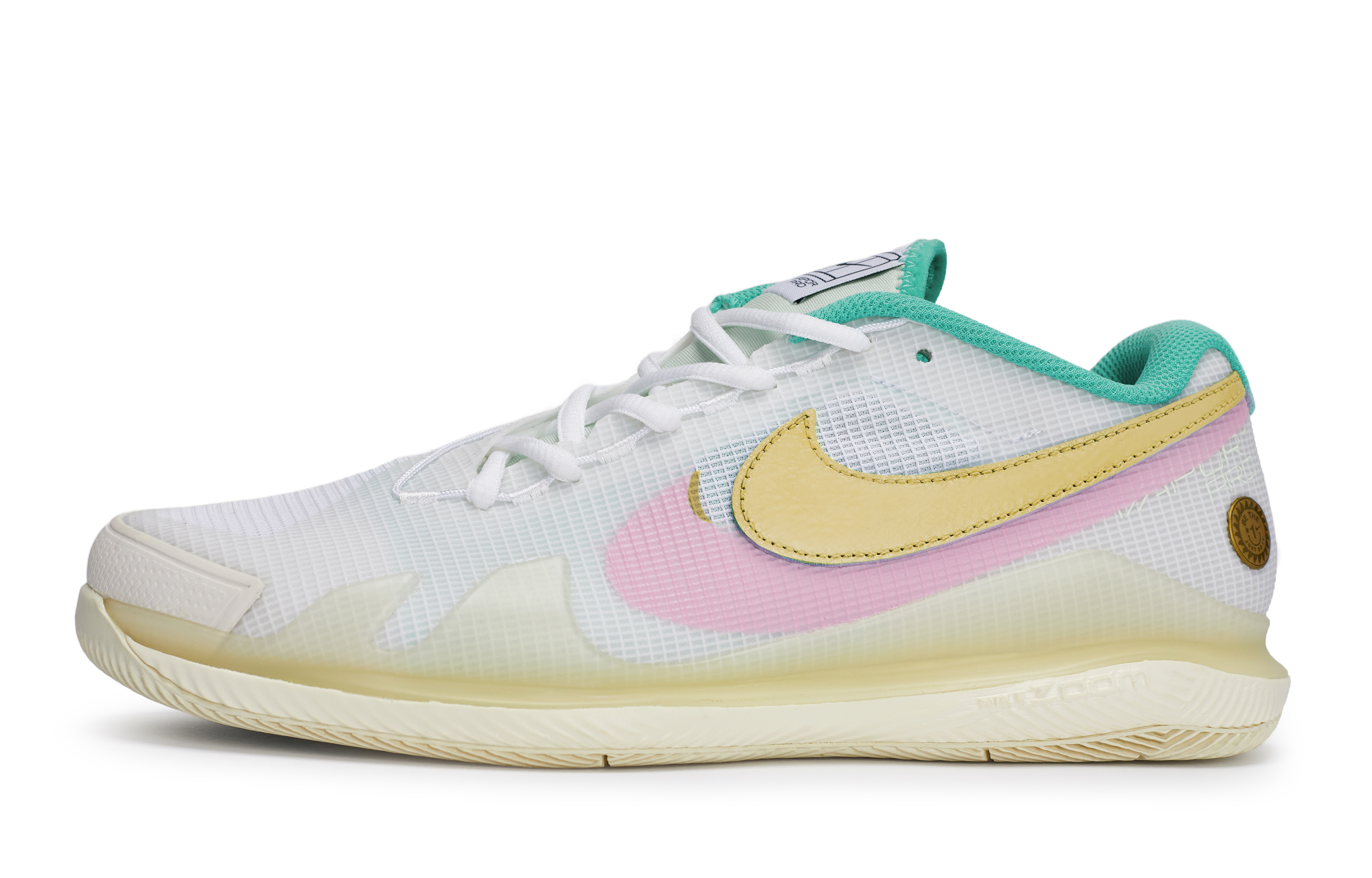 Nike Air Zoom Vapor Pro 811 Manufacturing, Cloud Clear Yellow, Special Shoe Box Minimalist Style