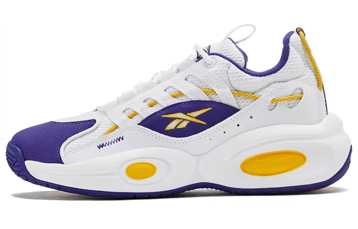 Solution Reebok Mid 'White Purple Gold'