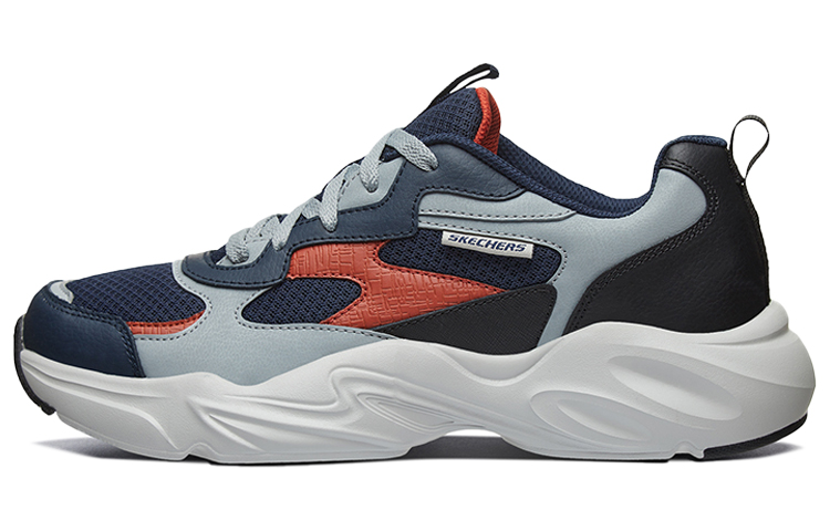 Skechers Stamina Airy Low Top Running Shoes Blue/Red